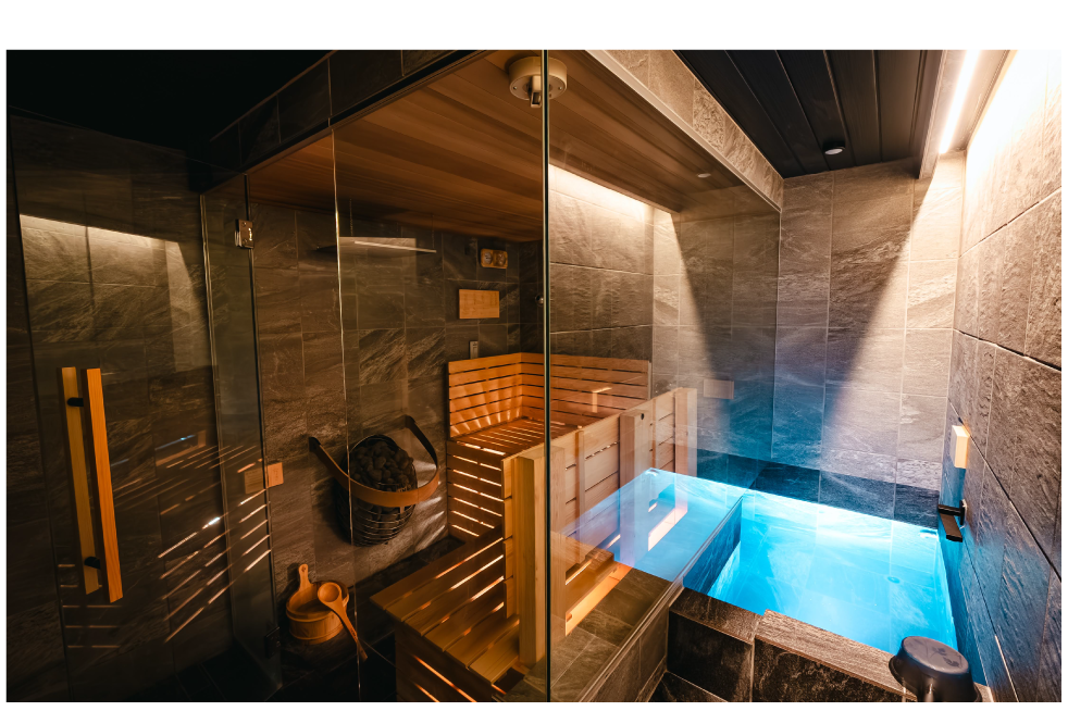 SAUNA Giraffe 南天神の内観